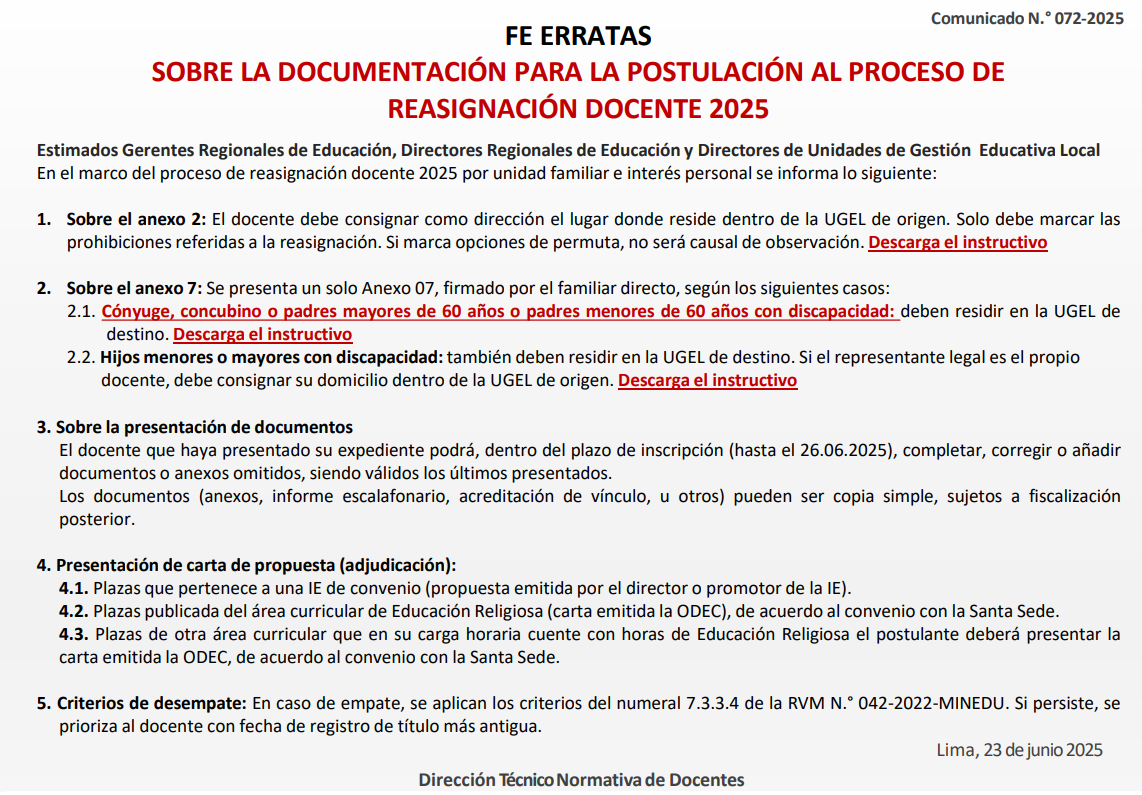 Imagen Comunicado